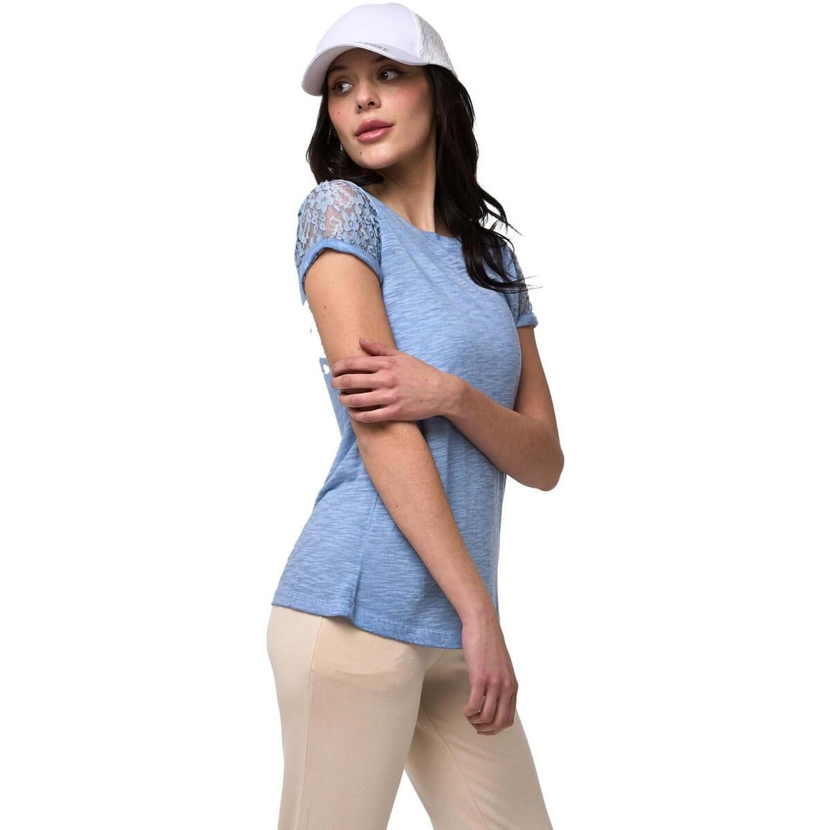 Women's T-Shirts Leone 1947 Blue