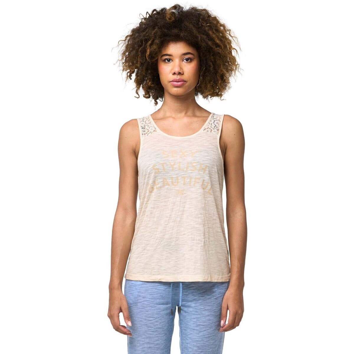 Women's Sleeveless Tops Leone 1947 Gray