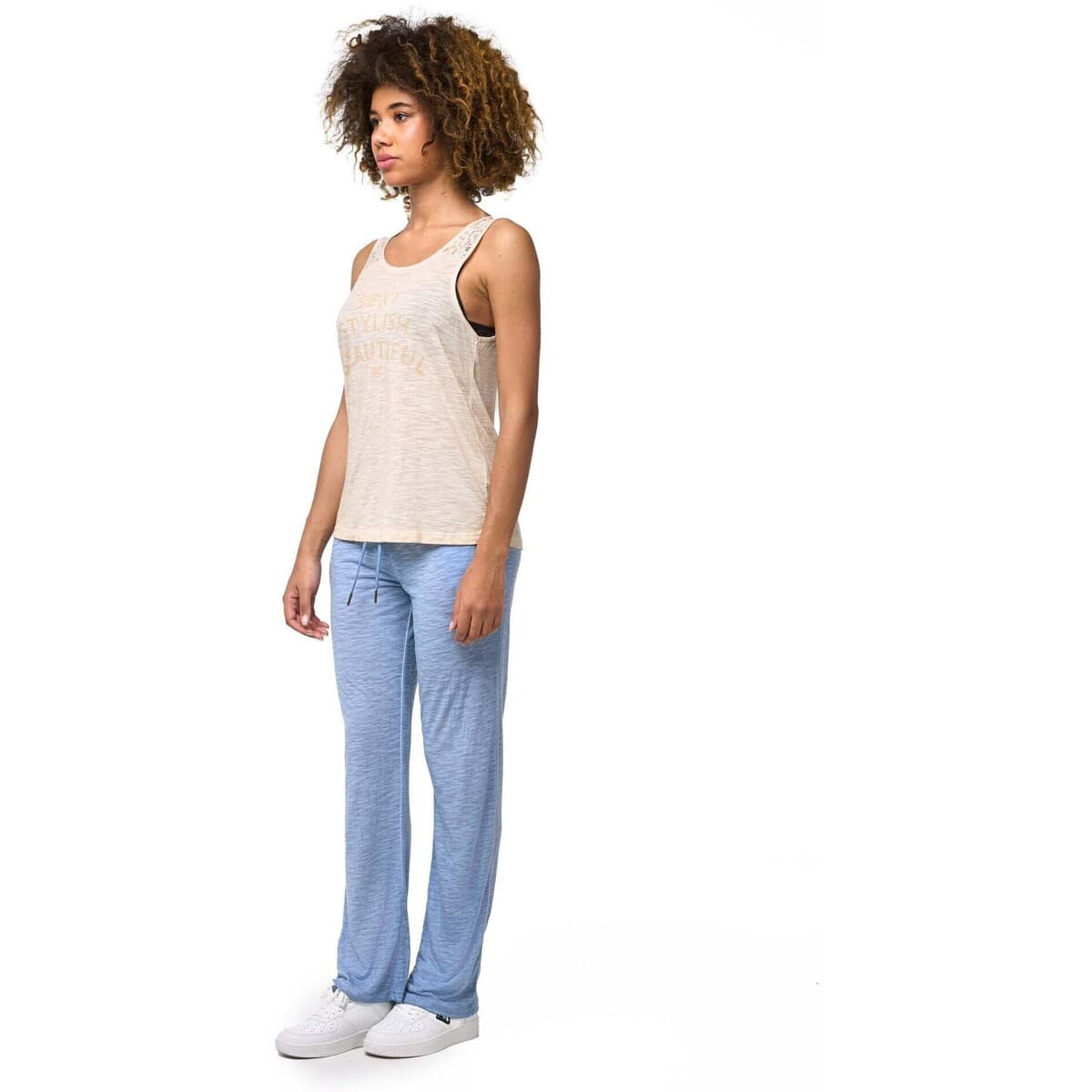 Women's Sleeveless Tops Leone 1947 Gray