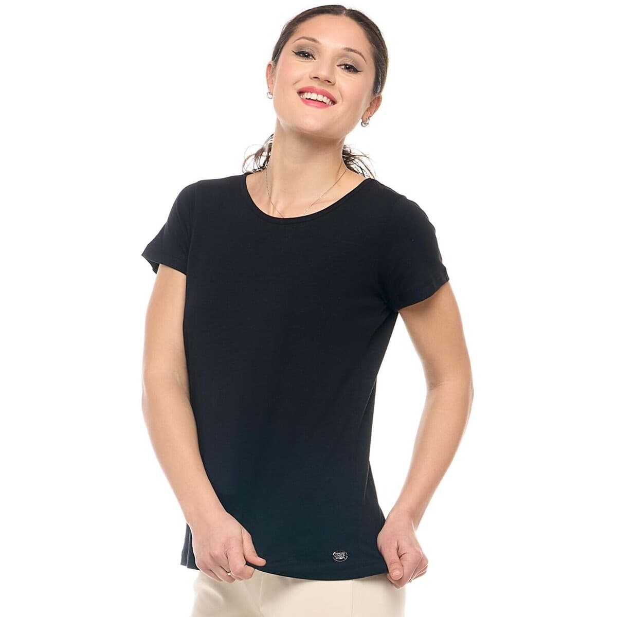 Women's T-Shirts Leone 1947 Black