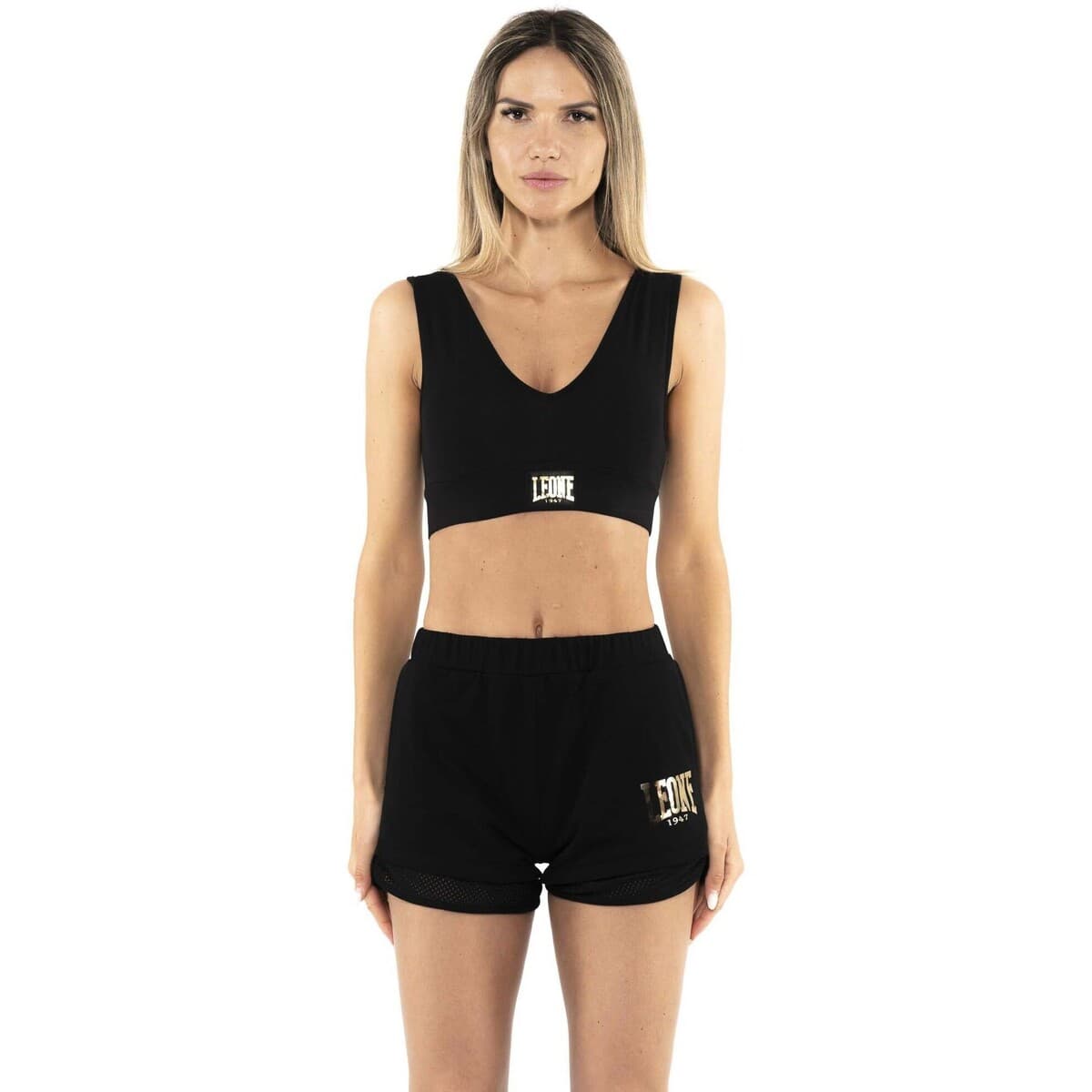 Women's Sports Bras Leone 1947 Black