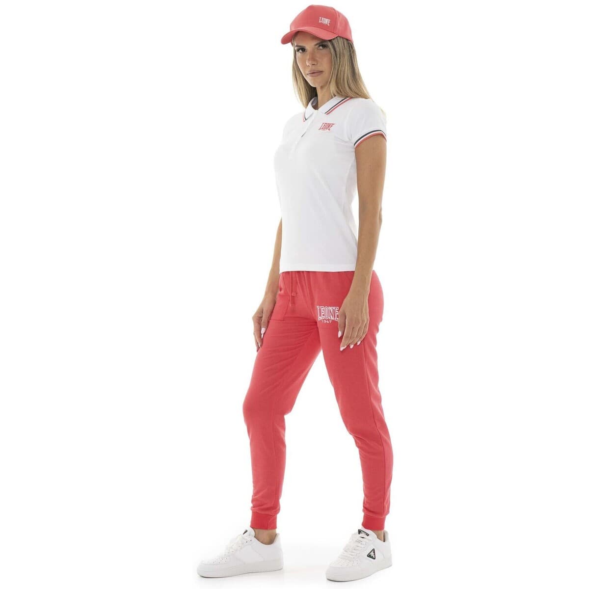 Women's Polo Shirts Leone 1947 White