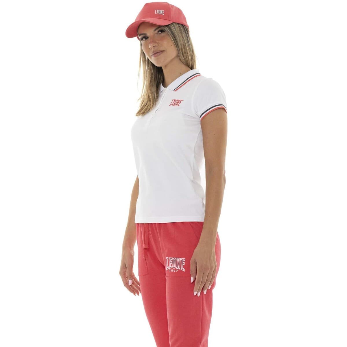 Women's Polo Shirts Leone 1947 White