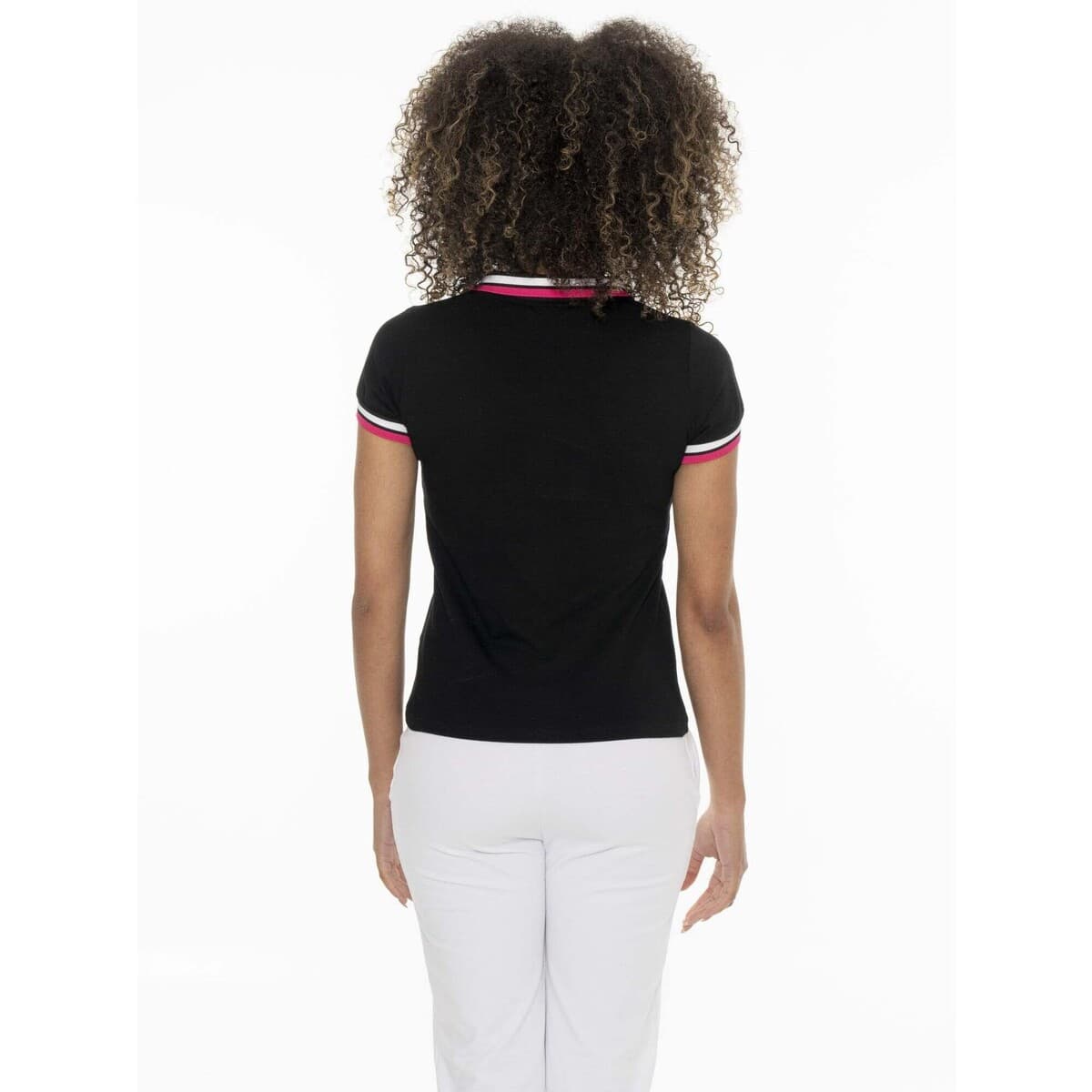 Women's Polo Shirts Leone 1947 Black