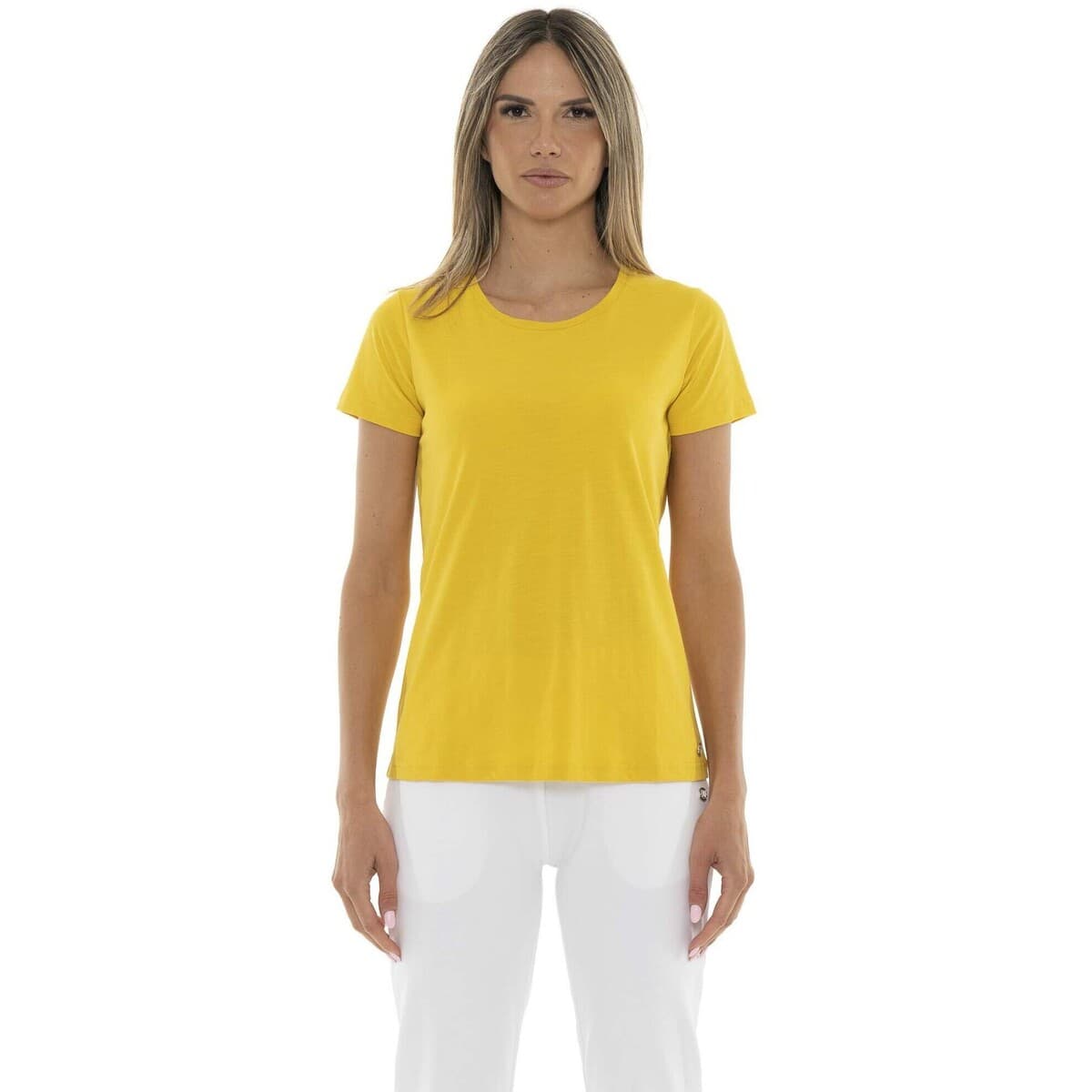 Women's T-Shirts Leone 1947 Yellow