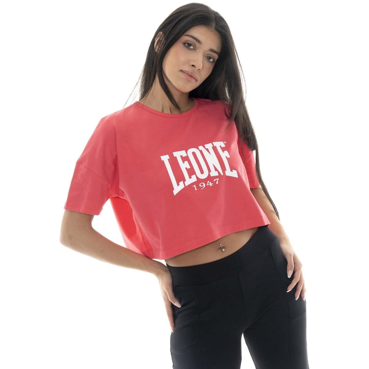 Women's T-Shirts Leone 1947 Gray