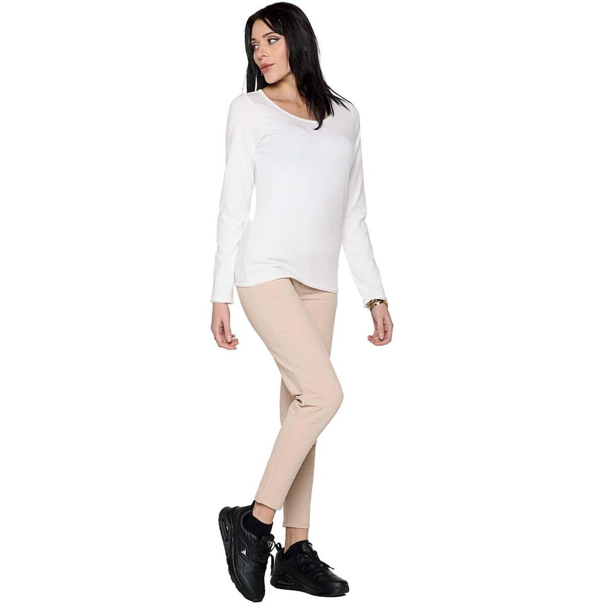 Women's T-Shirts Leone 1947 White