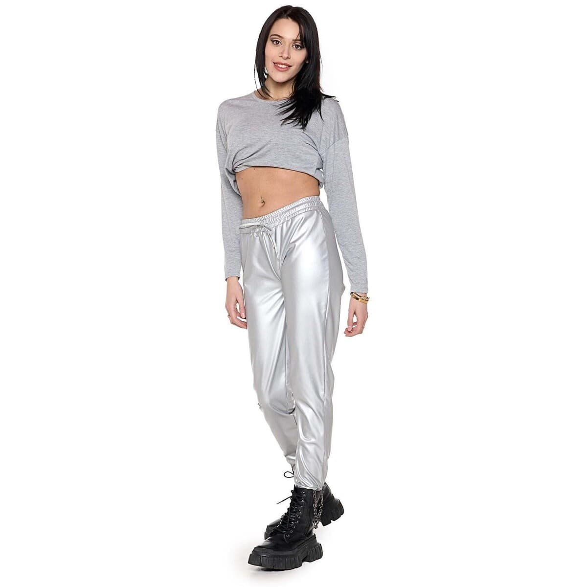 Women's Tracksuits Leone 1947 Silver