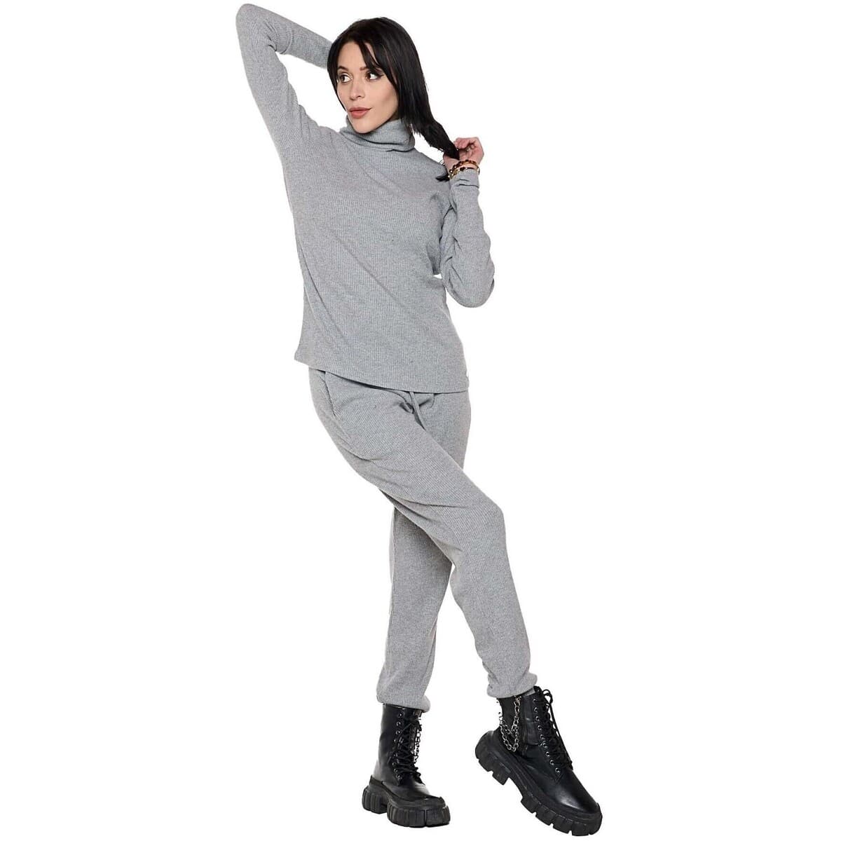 Women's Sweatshirts Leone 1947 Gray