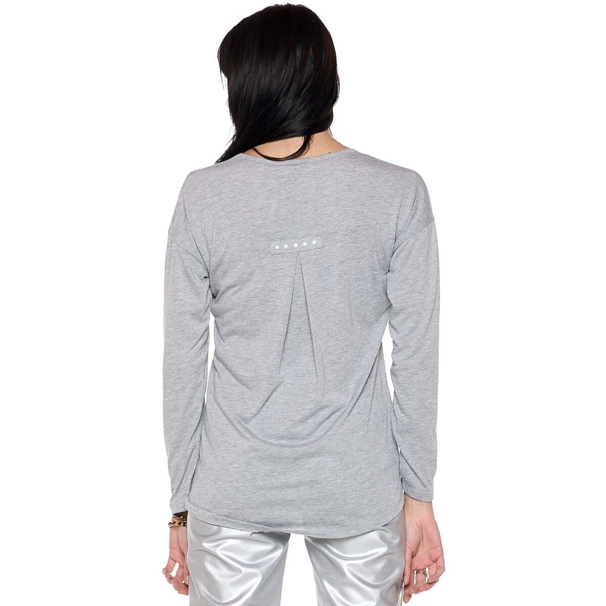 Women's T-Shirts Leone 1947 Gray