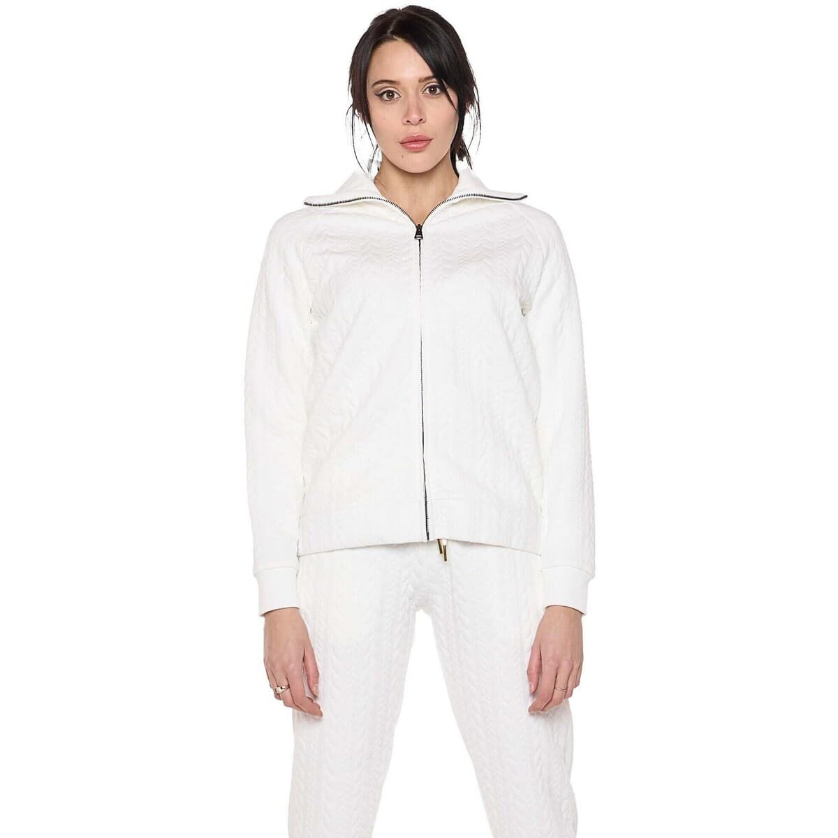 Μπουφάν / Ζακέτες Leone 1947 Woman Bonded High Collar Relaxed