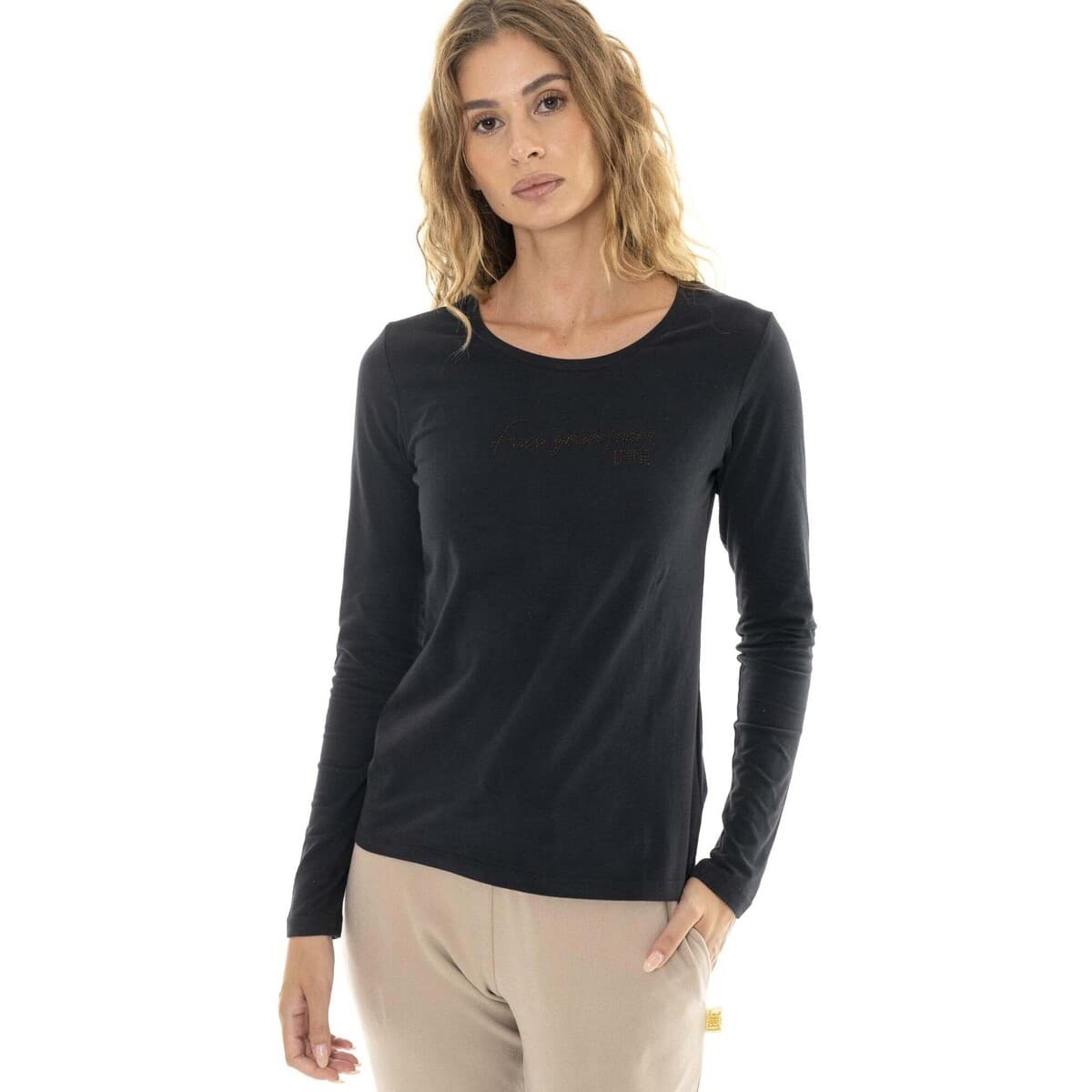 Women's T-Shirts Leone 1947 Black