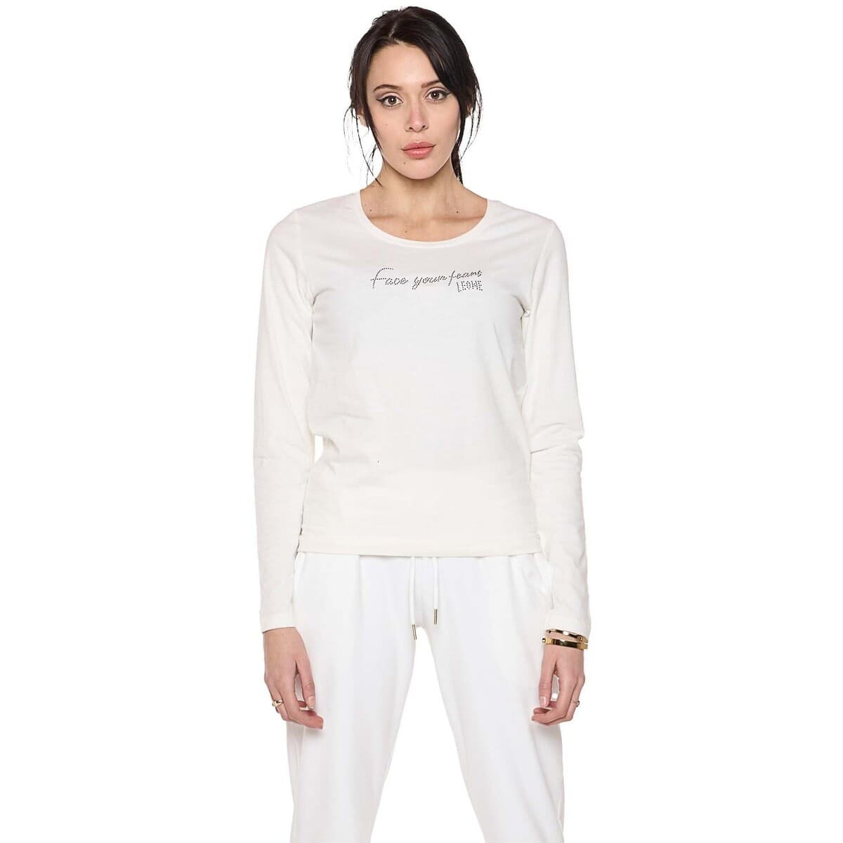 Women's T-Shirts Leone 1947 White