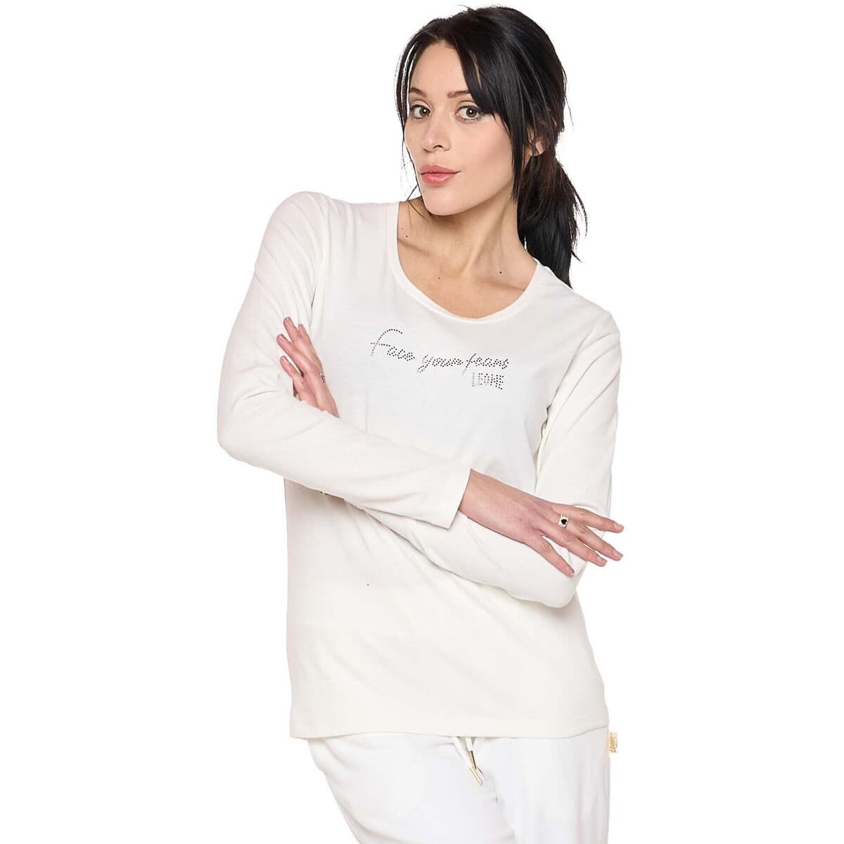 Women's T-Shirts Leone 1947 White