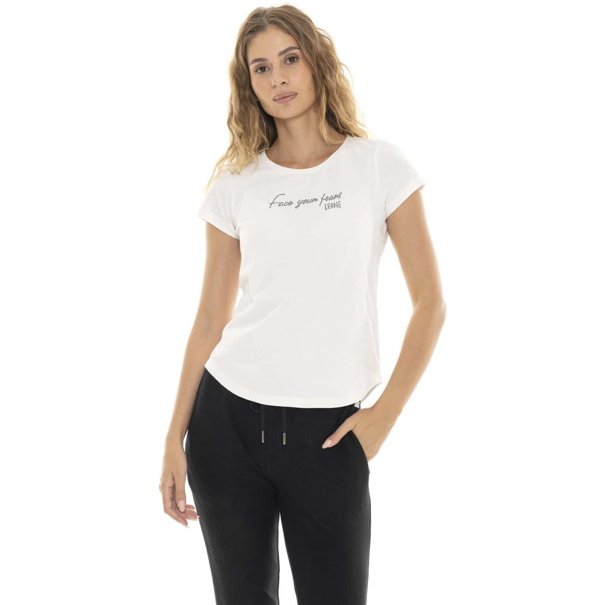 Women's T-Shirts Leone 1947 White