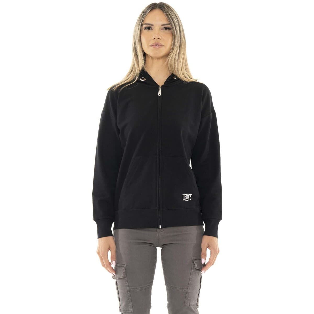 Women's Sweatshirts Leone 1947 Black