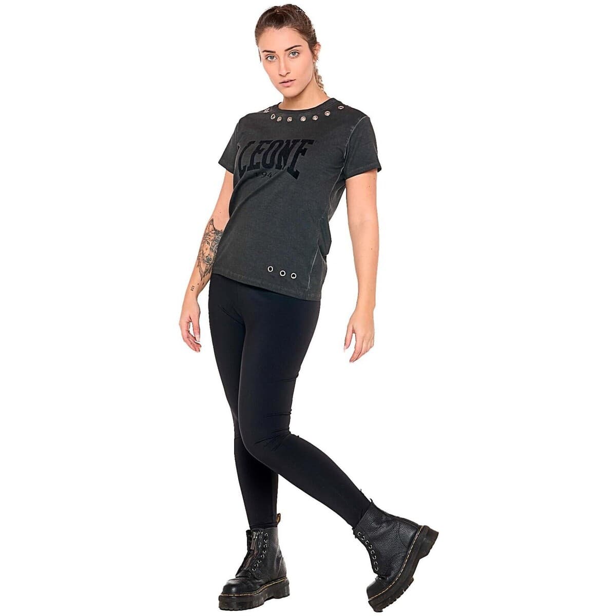 Women's T-Shirts Leone 1947 Black