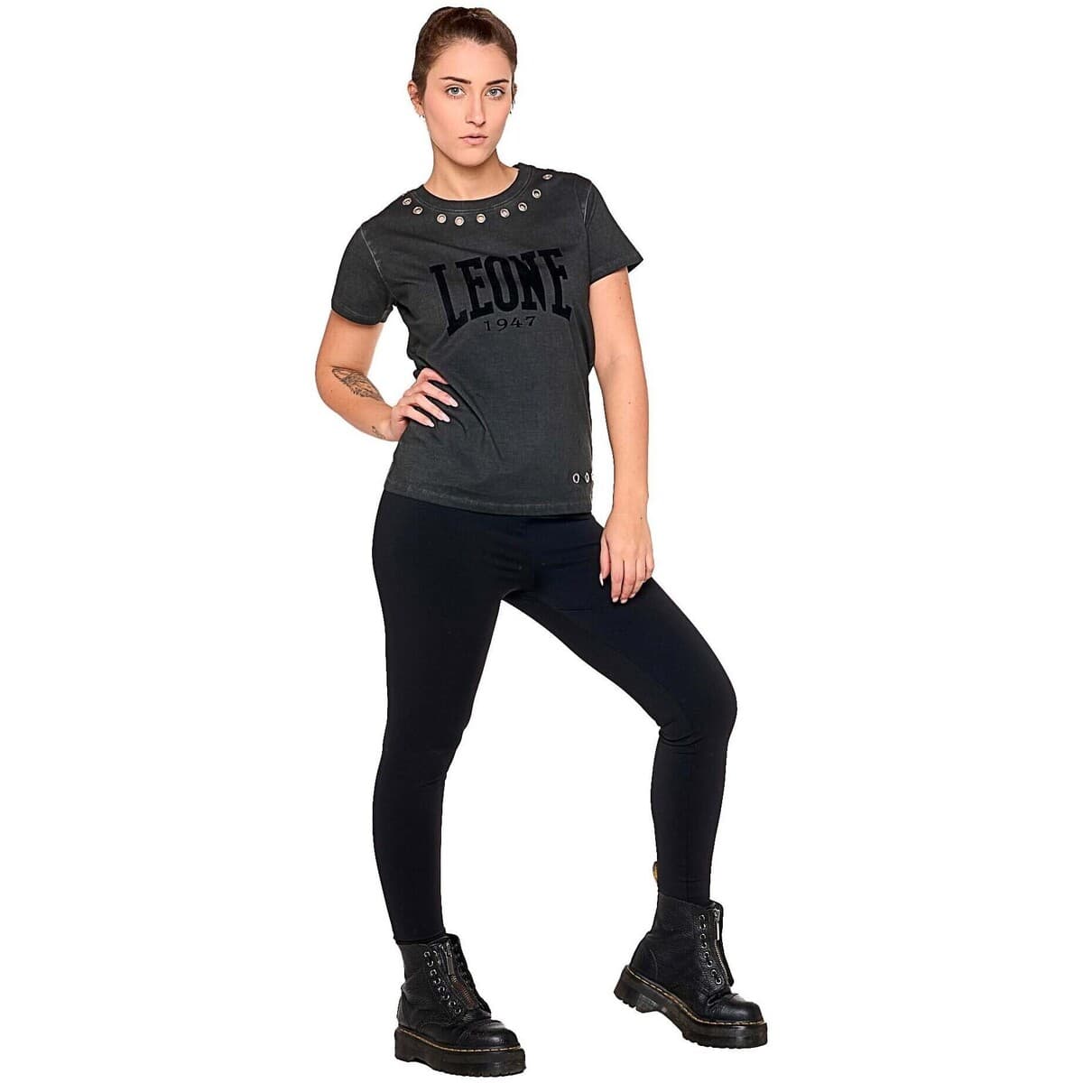 Women's T-Shirts Leone 1947 Black