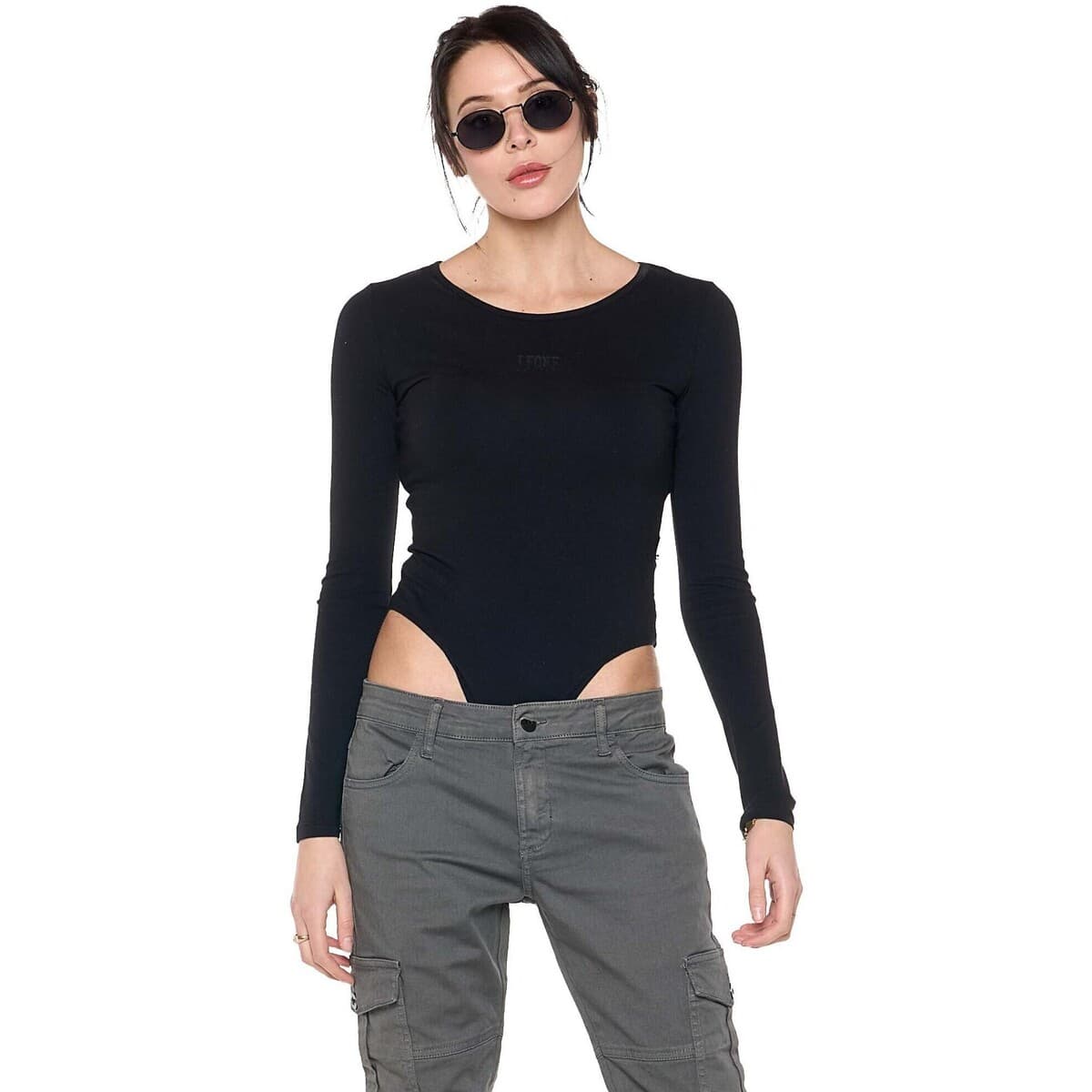 Ολόσωμες φόρμα Leone 1947 Woman Body Black Ring