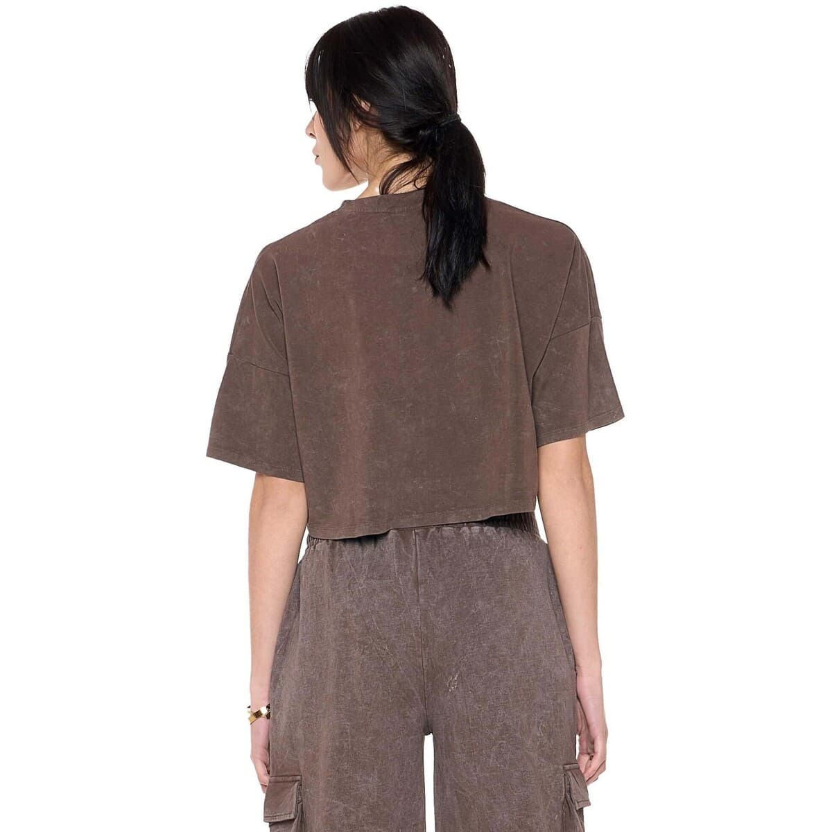 Women's T-Shirts Leone 1947 Brown