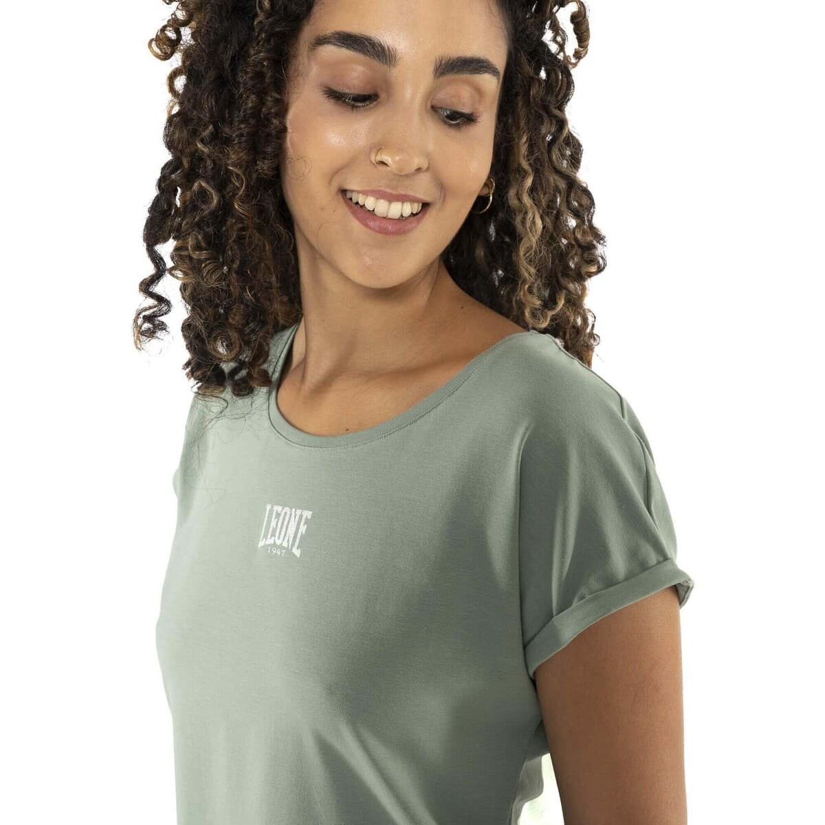 Women's T-Shirts Leone 1947 Green