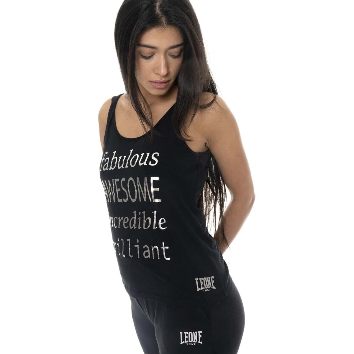 Women's Sleeveless Tops Leone 1947 Black