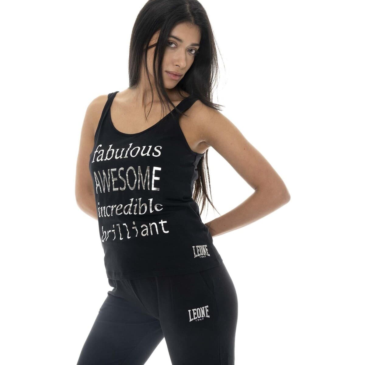 Women's Sleeveless Tops Leone 1947 Black