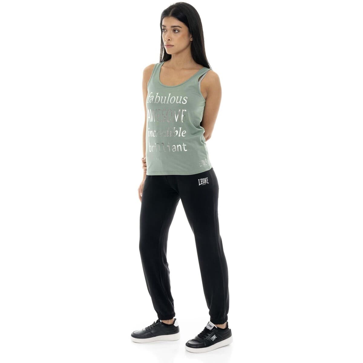 Women's Sleeveless Tops Leone 1947 Green
