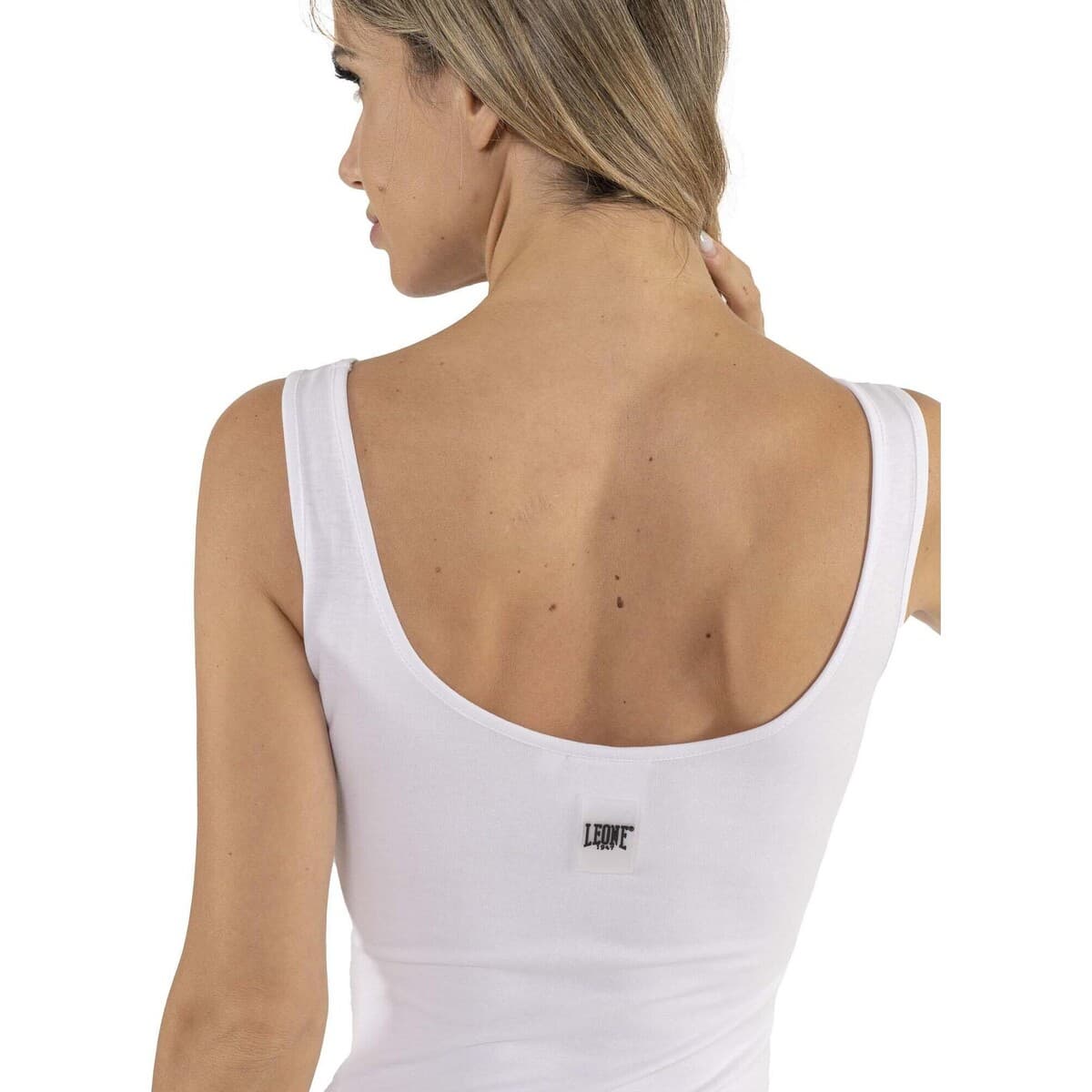 Women's Sleeveless Tops Leone 1947 White