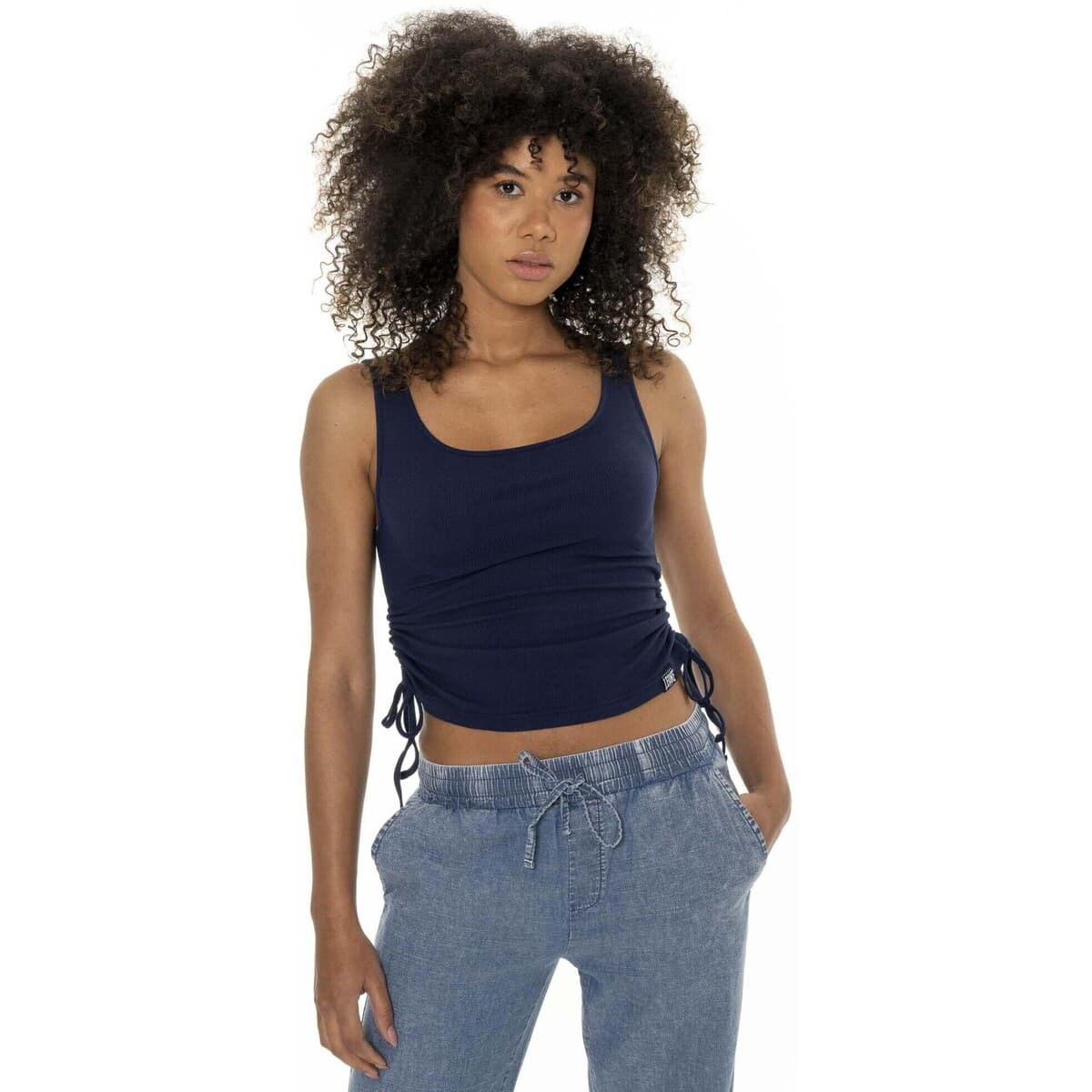 Women's Sleeveless Tops Leone 1947 Blue