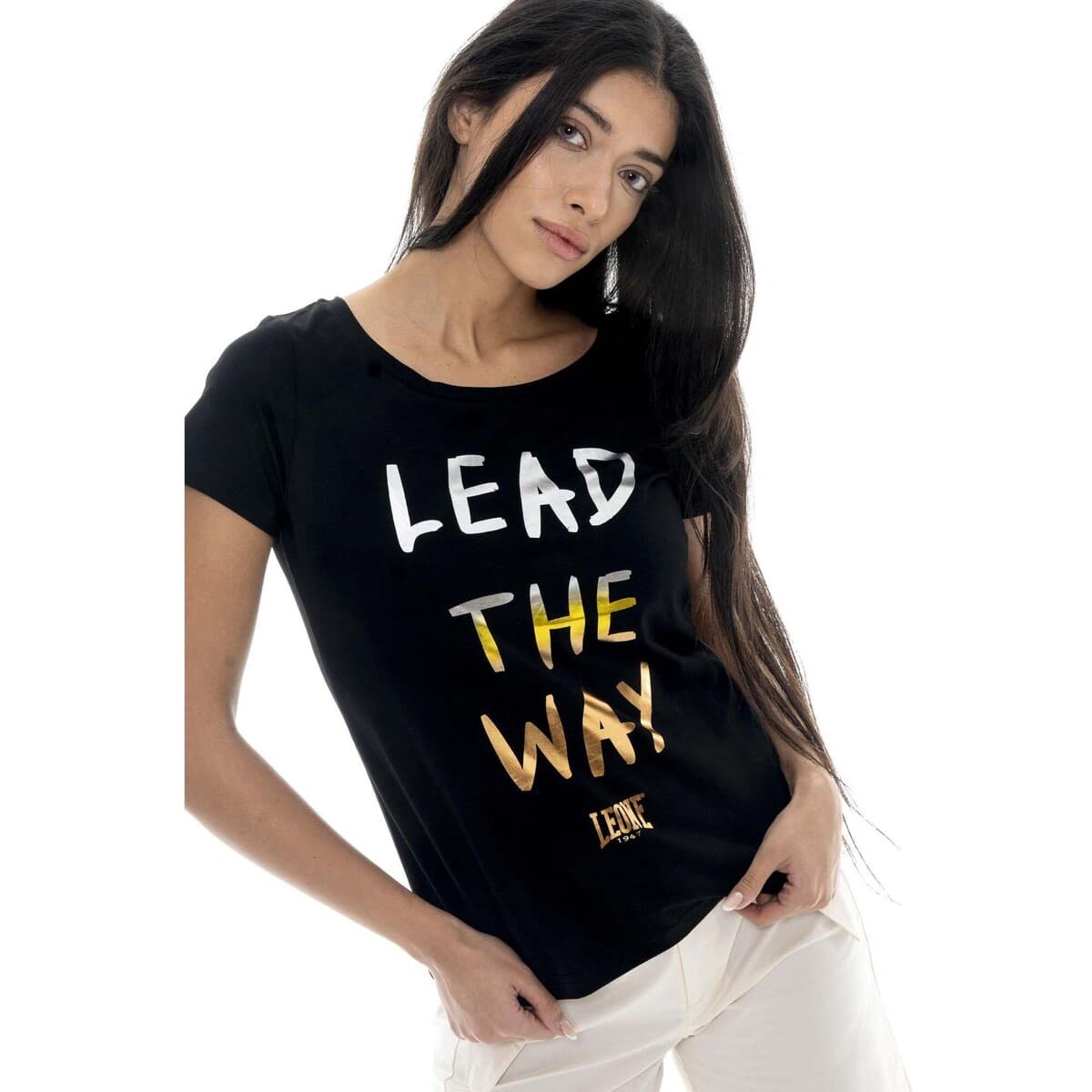 Women's T-Shirts Leone 1947 Black