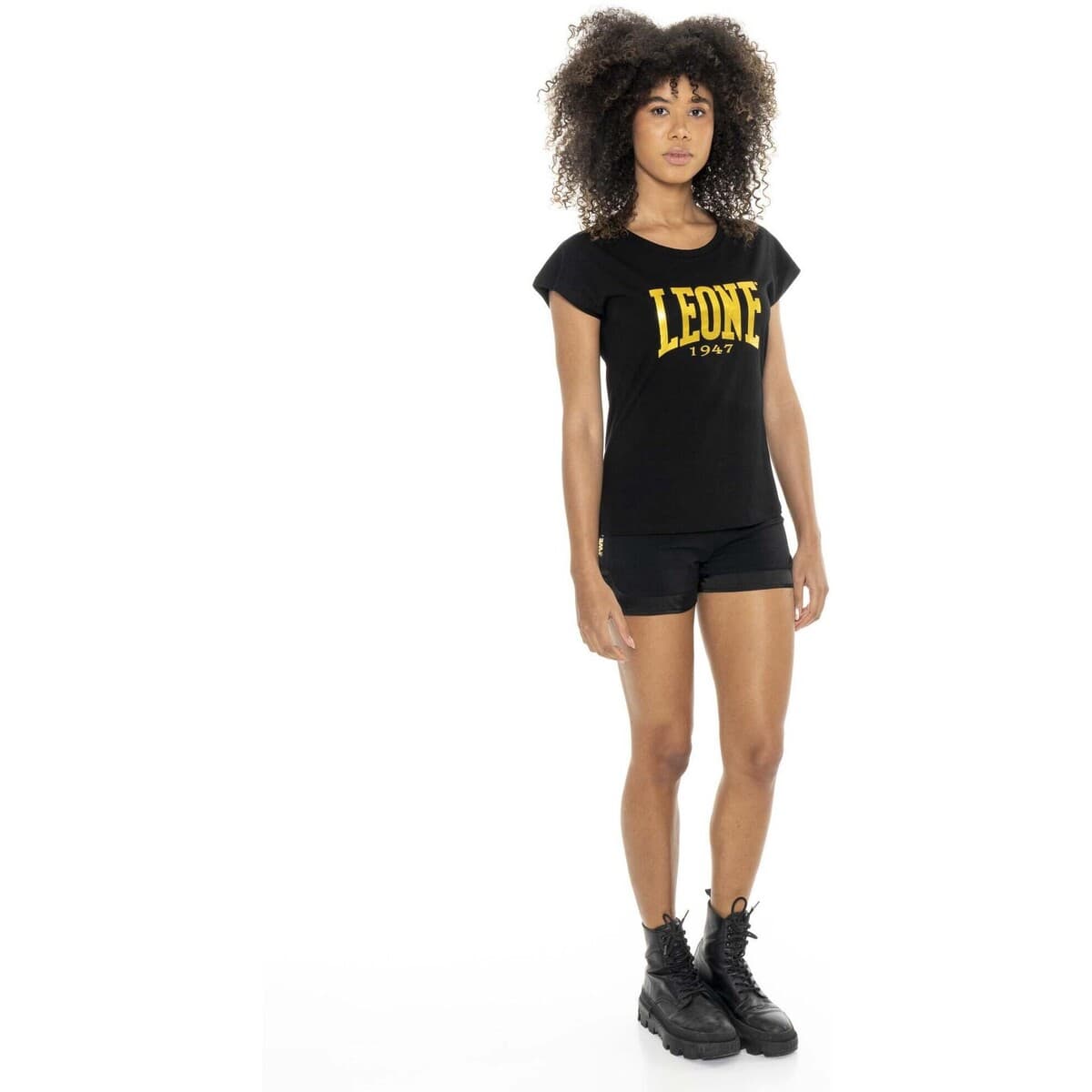 Women's T-Shirts Leone 1947 Black