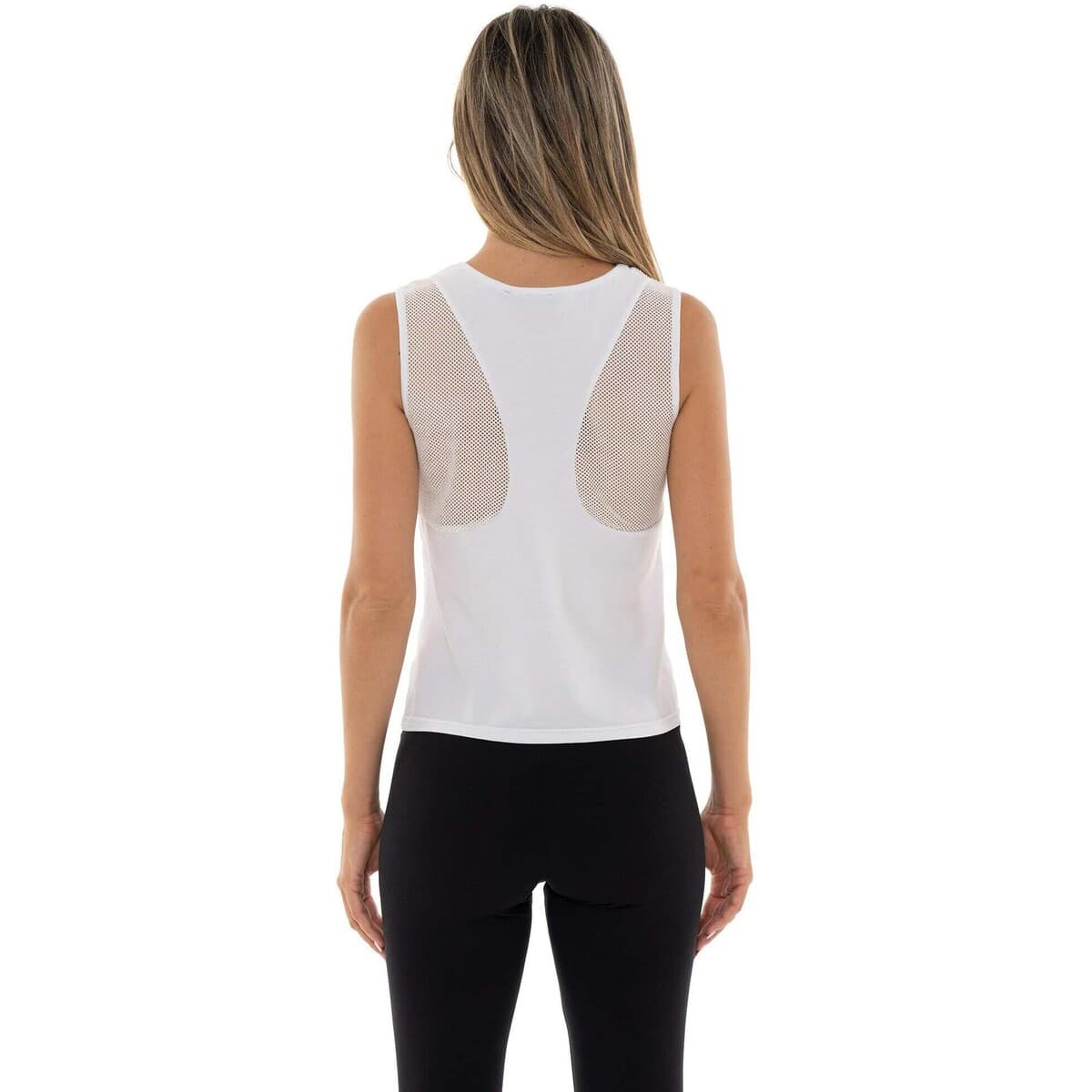 Women's Sleeveless Tops Leone 1947 White