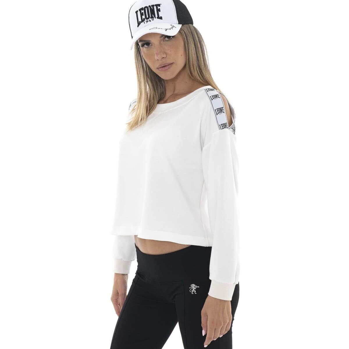 Women's Sports T-Shirts Leone 1947 White