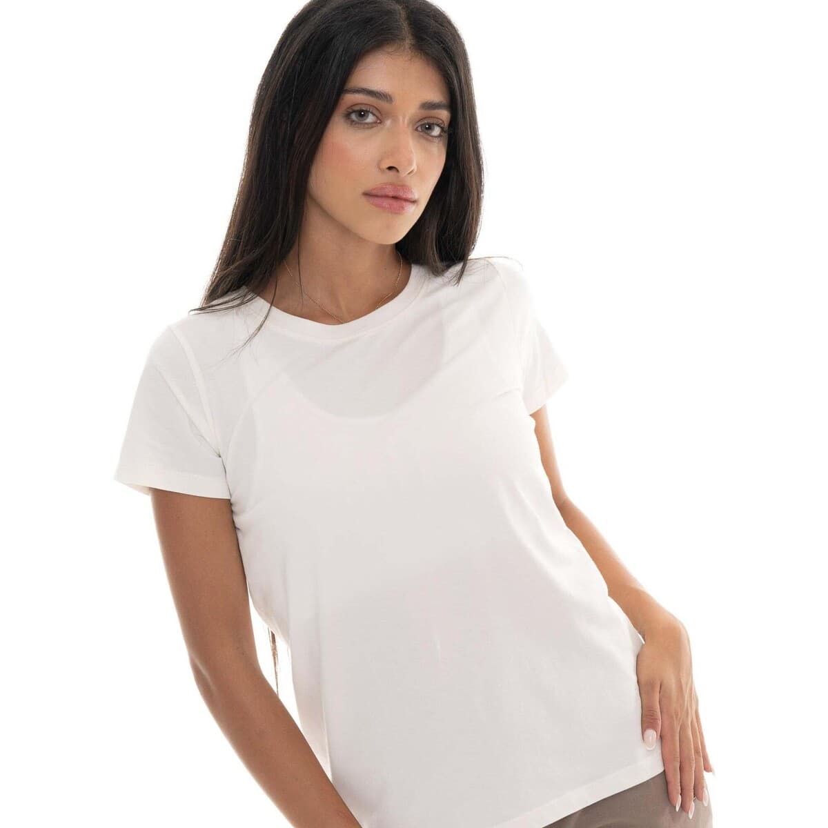 Women's T-Shirts Leone 1947 White