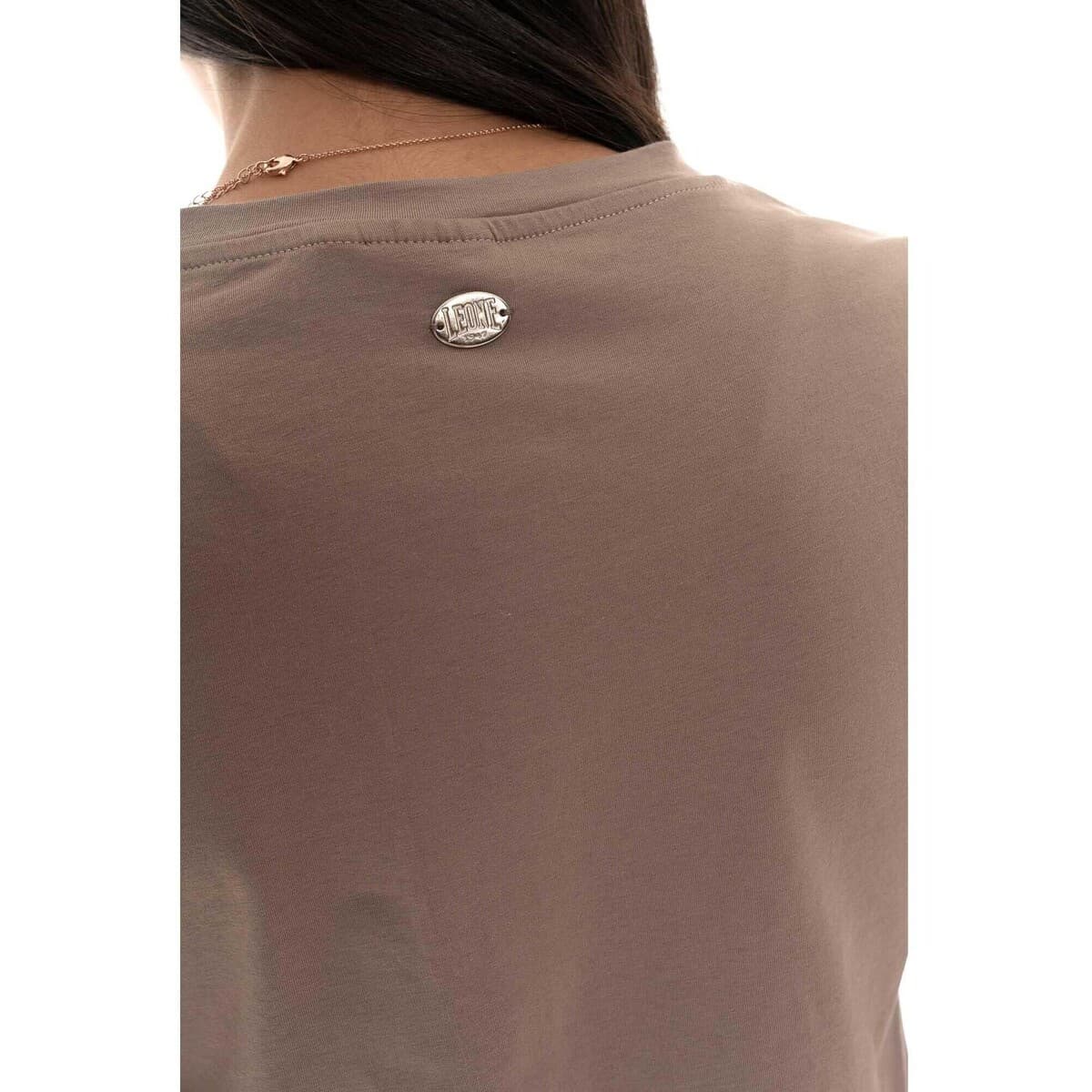 Women's T-Shirts Leone 1947 Brown