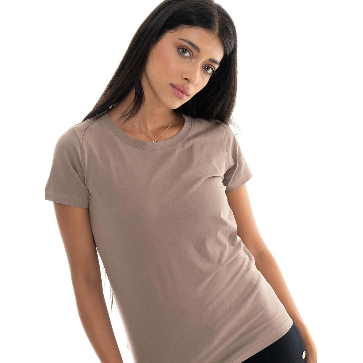 Women's T-Shirts Leone 1947 Brown