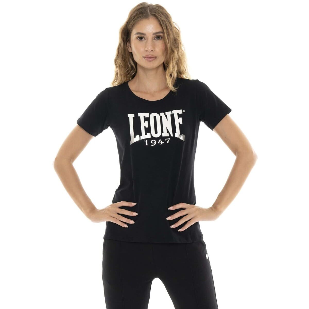 Women's T-Shirts Leone 1947 Black