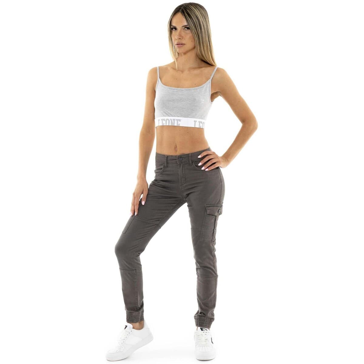 Women's Pants Leone 1947 Gray