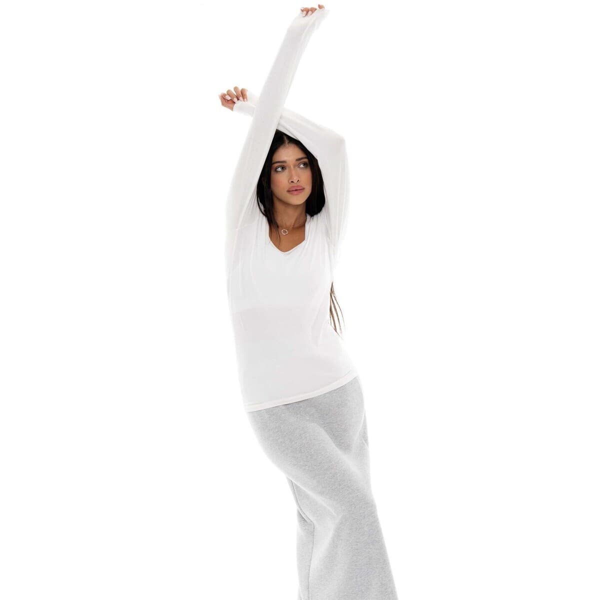 Women's T-Shirts Leone 1947 White