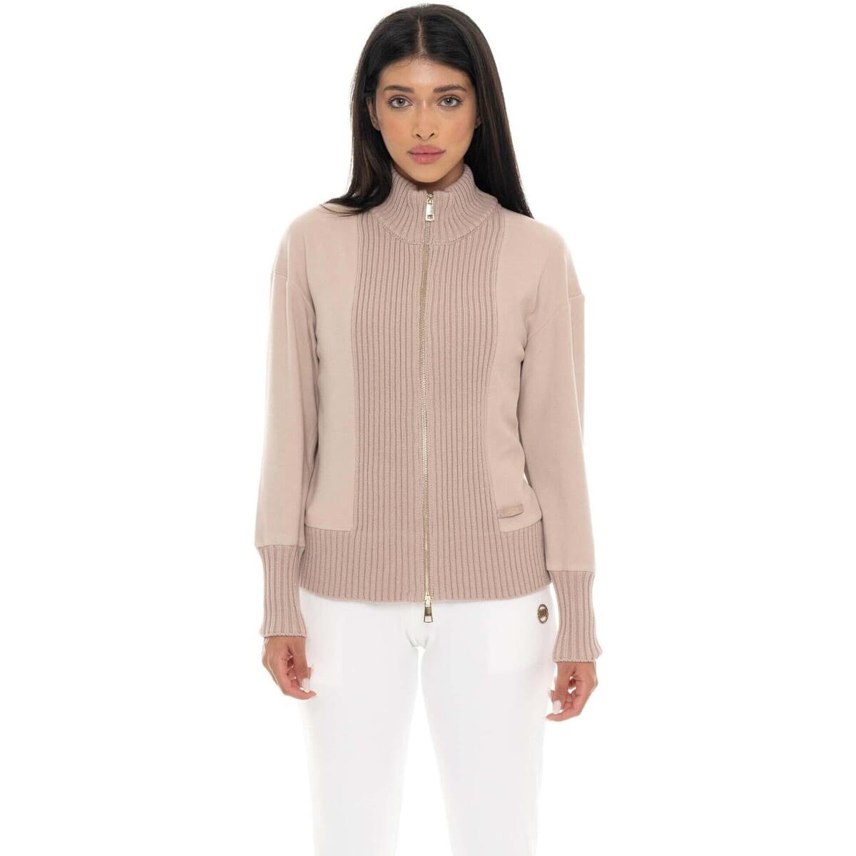 Μπουφάν / Ζακέτες Leone 1947 Woman Full Zip High Collar Warm Touch