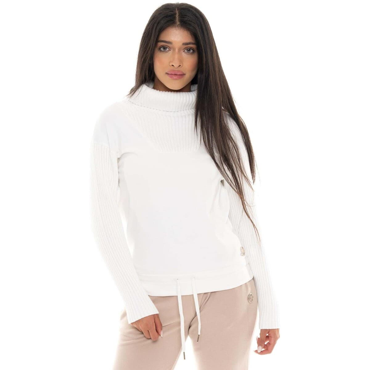 Women's Sweaters Leone 1947 White