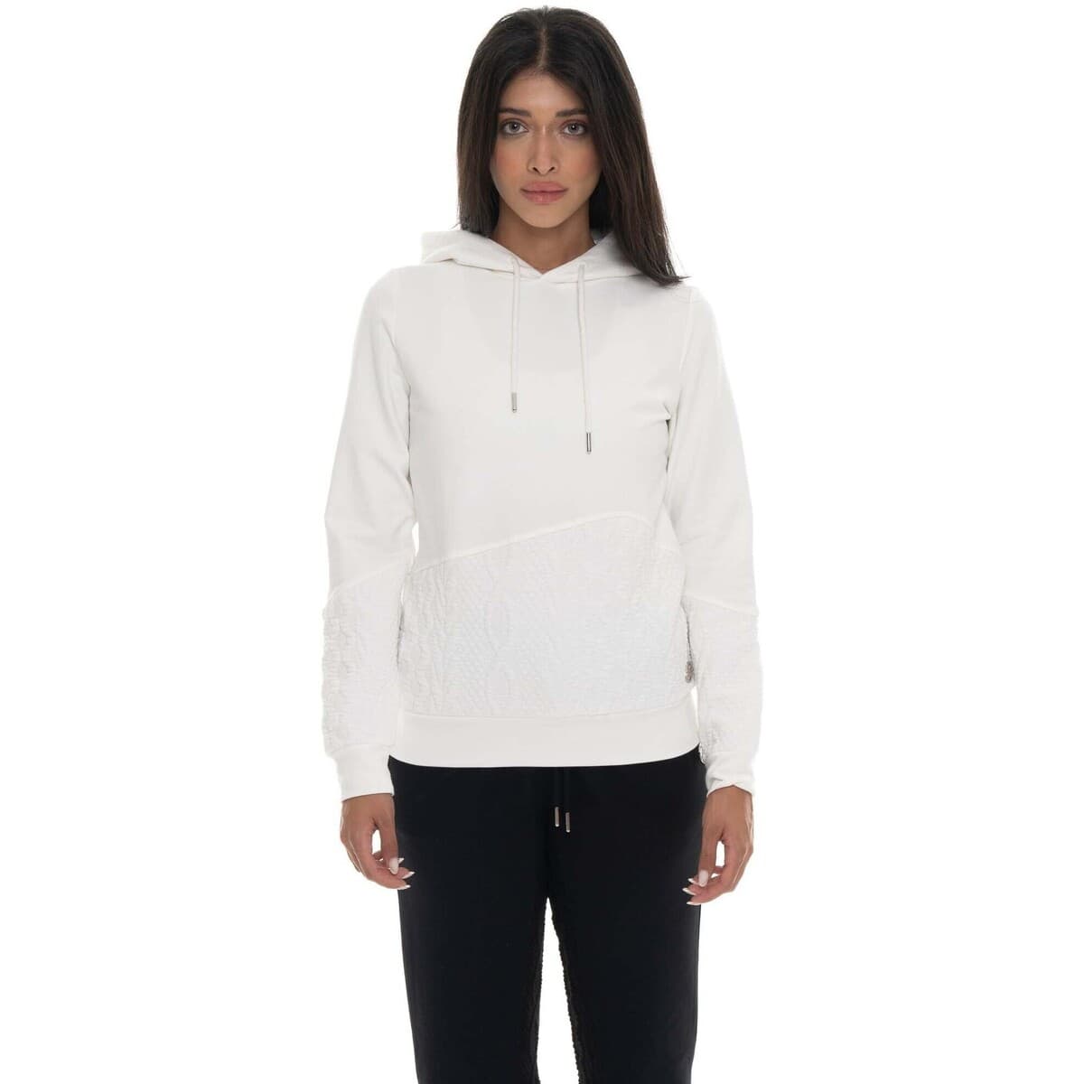 T-shirt με κουκούλα Leone 1947 Woman Hoody Braid