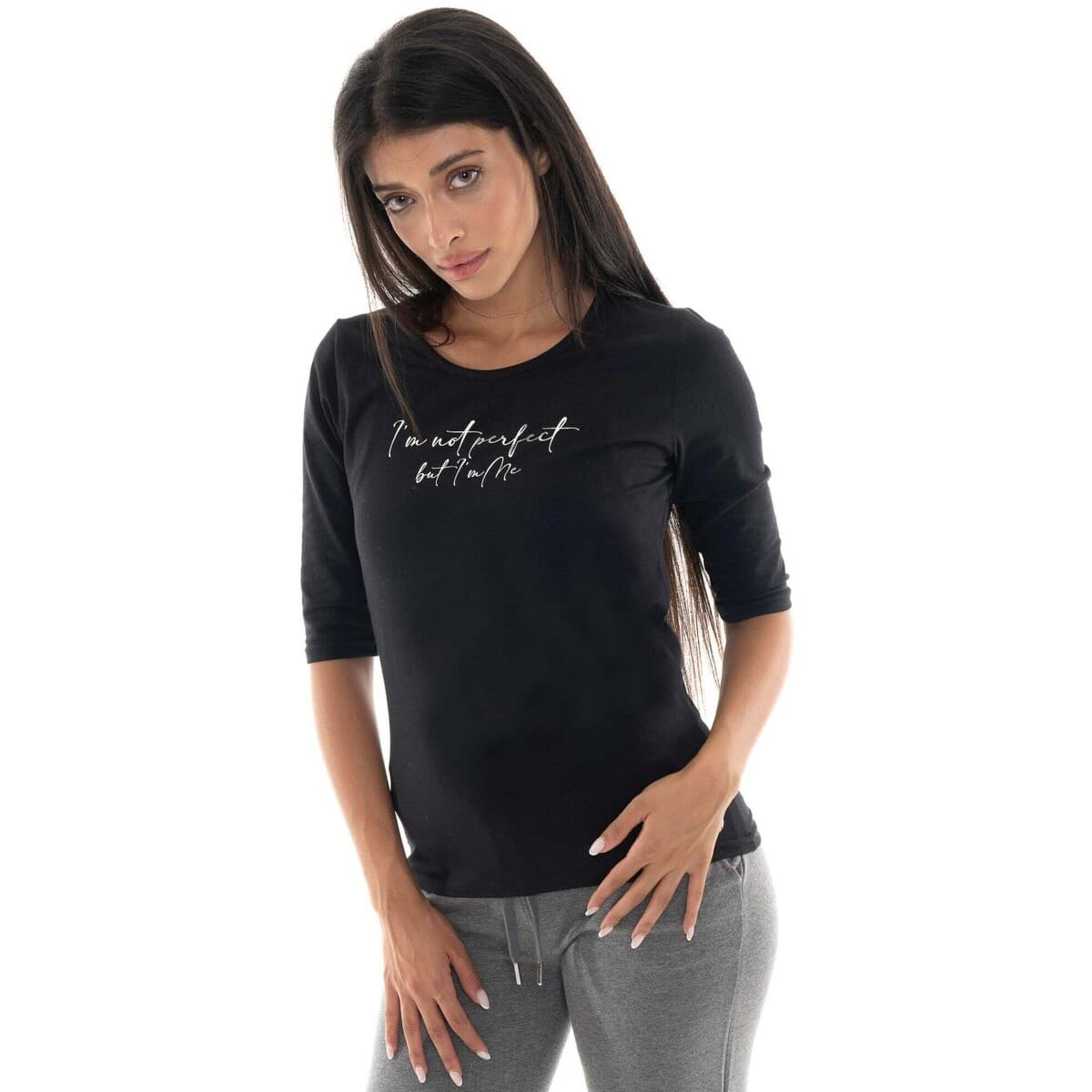 Women's T-Shirts Leone 1947 Black