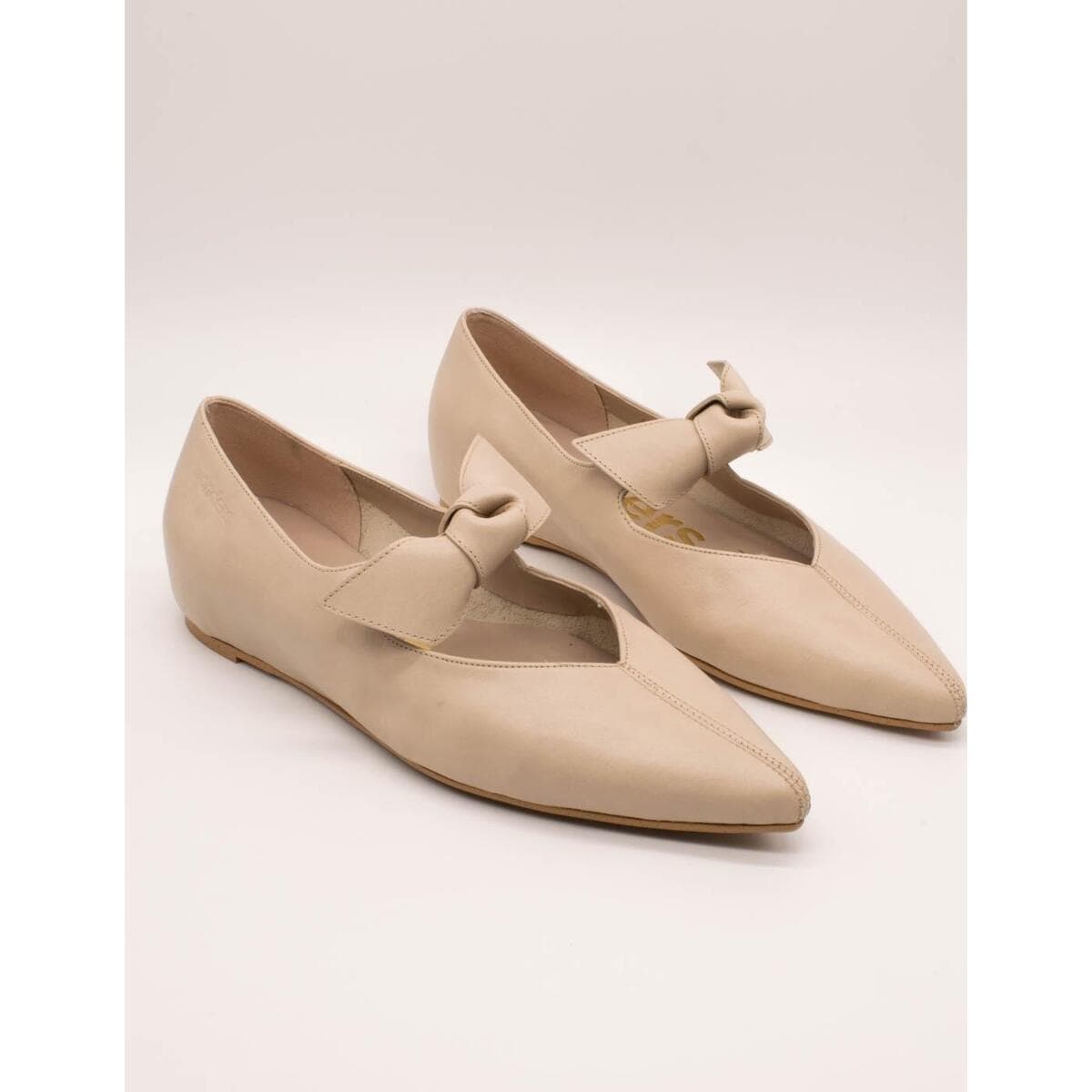 Women's Ballet Flats Wonders Beige