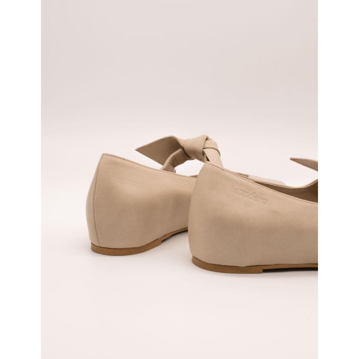 Women's Ballet Flats Wonders Beige