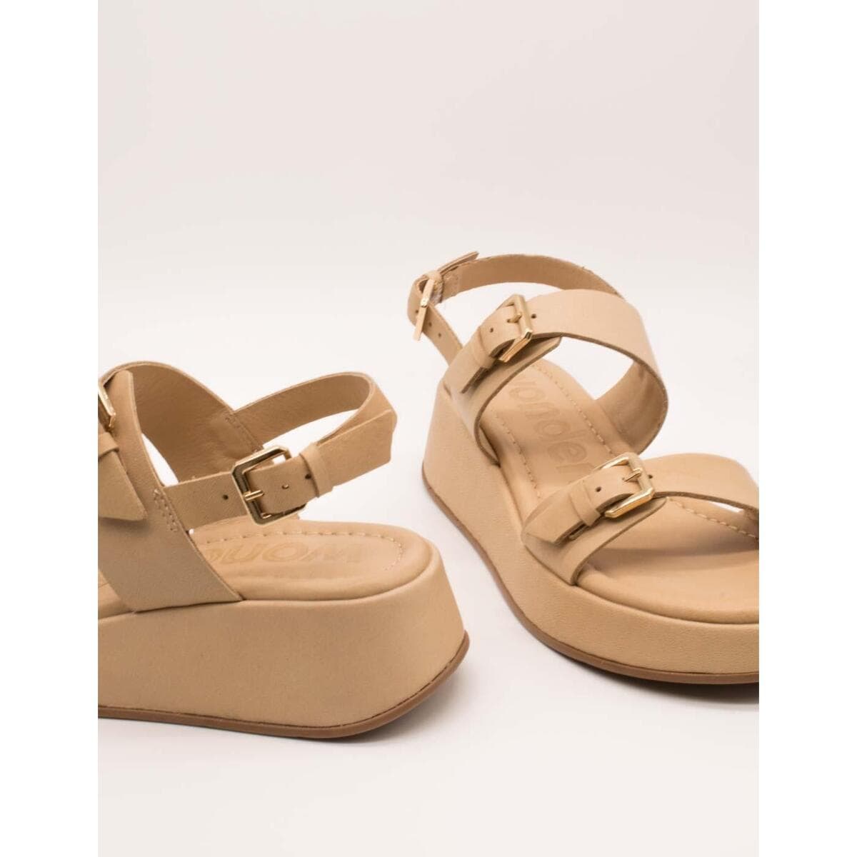 Women's Platforms Wonders Beige