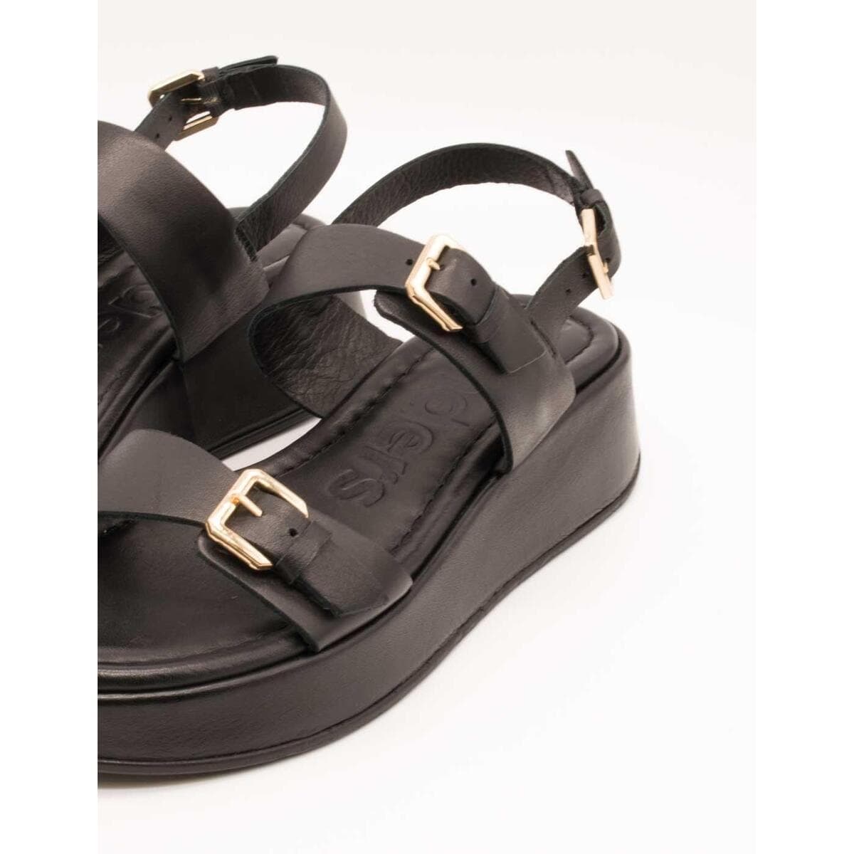 Women's Platforms Wonders Black