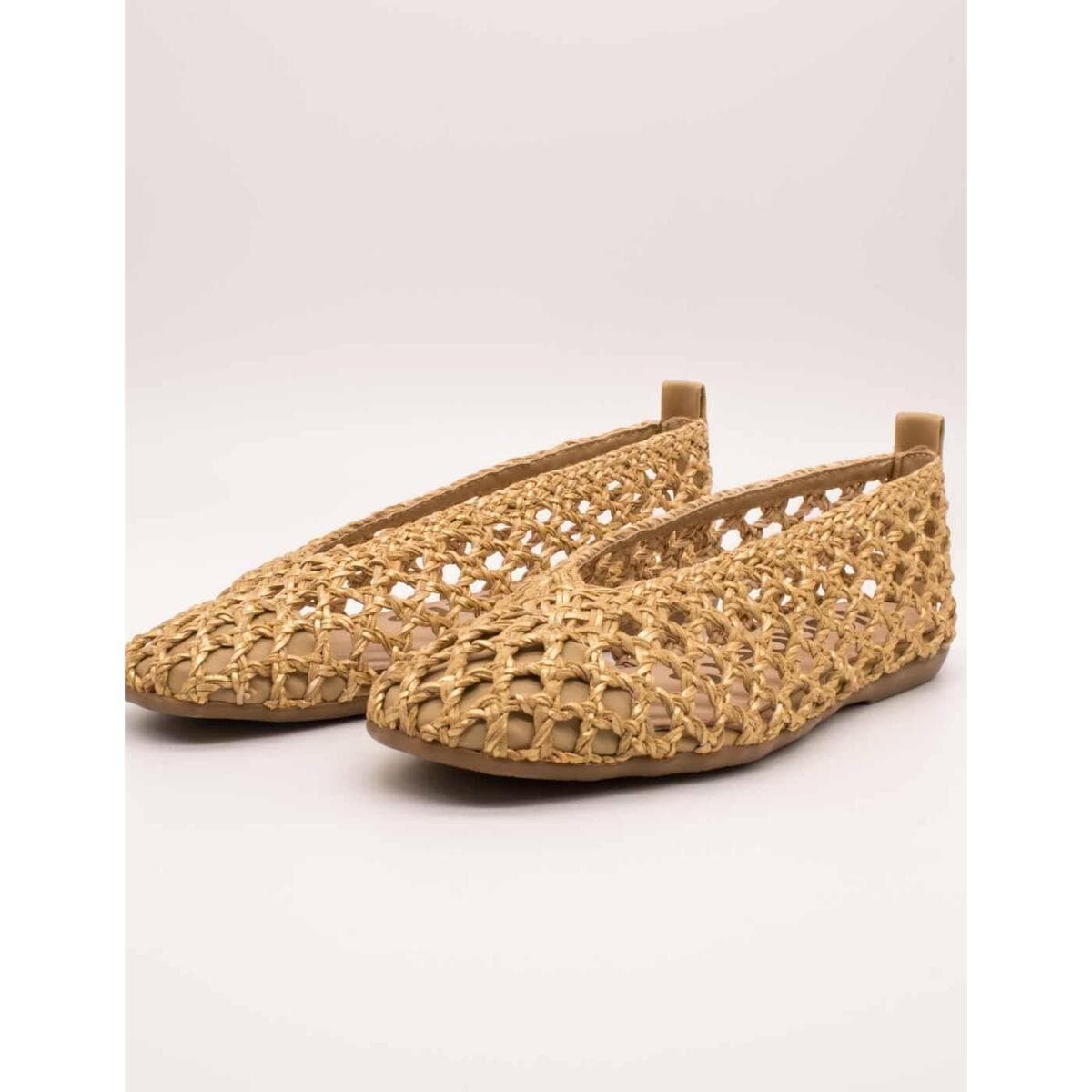 Women's Ballet Flats Wonders Gold