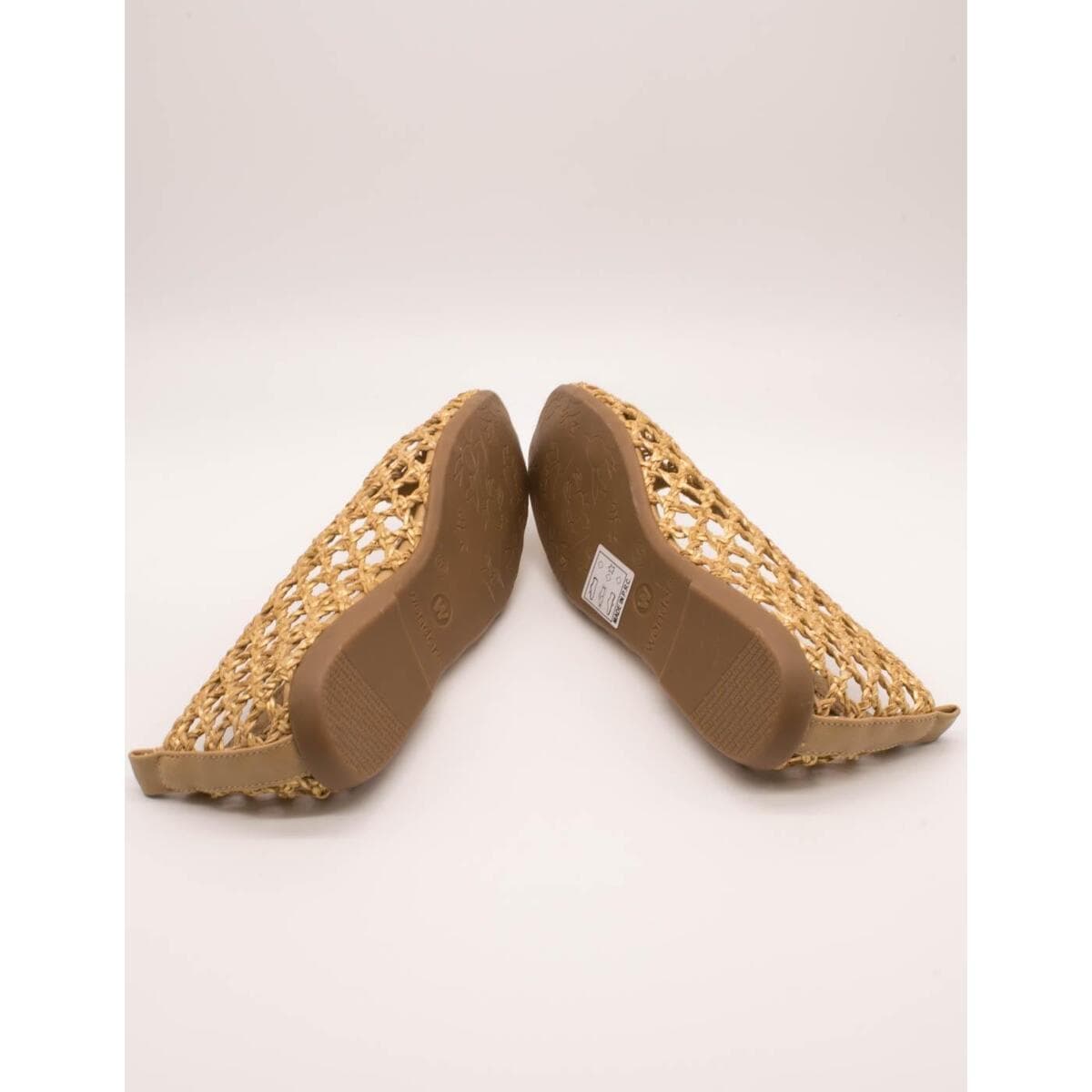Women's Ballet Flats Wonders Gold